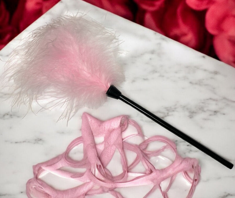 Pink Feather Tickler