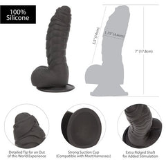 Addiction 100% Silicone Ben 7 Black